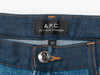 APC Two Tone Cuffed Denim Jeans