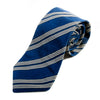 Paul Smith The British Collection Navy Blue Striped Cotton Blend Tie
