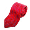 Brioni Red Geometric Patterned Tie