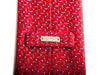 Brioni Red Geometric Patterned Tie