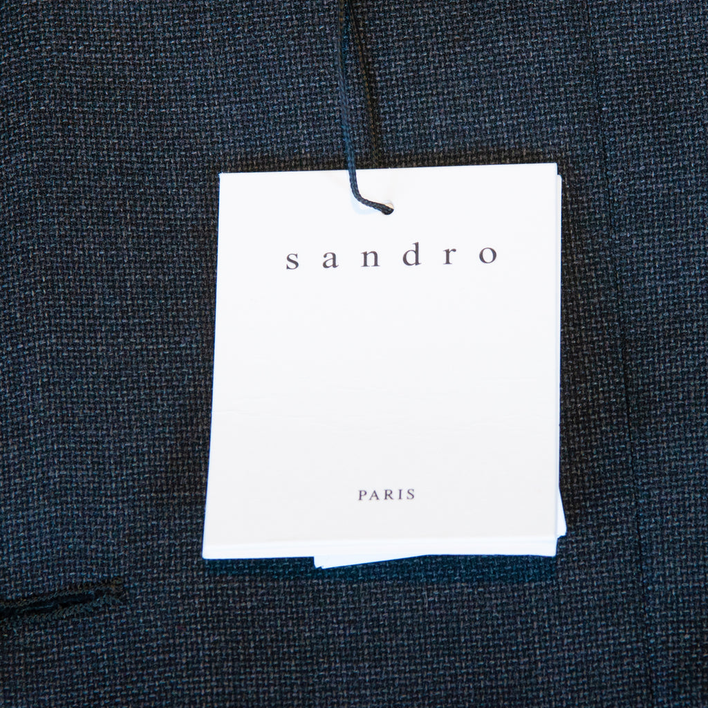 Sandro Legacy Gray Wool Blazer