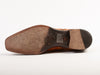 Di Bianco Brown Pebbled Leather Shoes