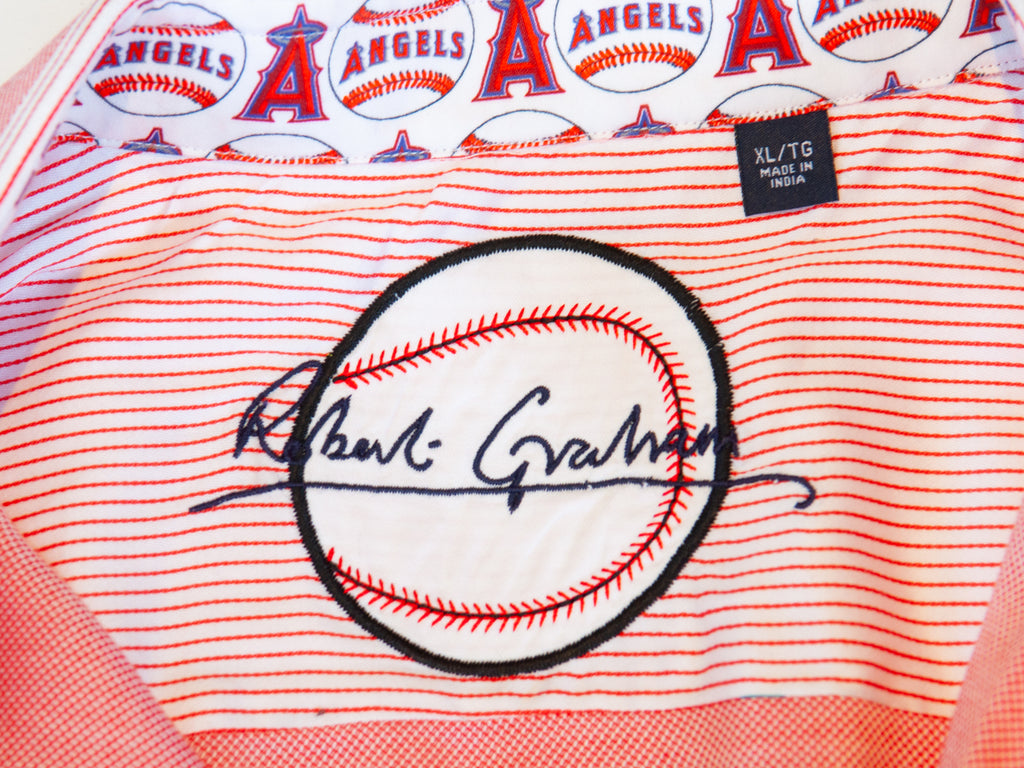 Robert Graham Los Angeles Angels Baseball Shirt