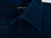 Lardini Navy Blue Corduroy Igdante Shirt