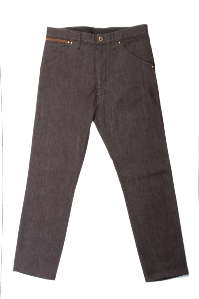 Louis Vuitton Brown Denim Jeans