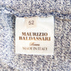 Maurizio Baldessari Slate Blue Knit Swacket Blazer
