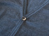 Hugo Boss Gray Slim Fit Extra Fine Merino Baltimore-E Cardigan Sweater