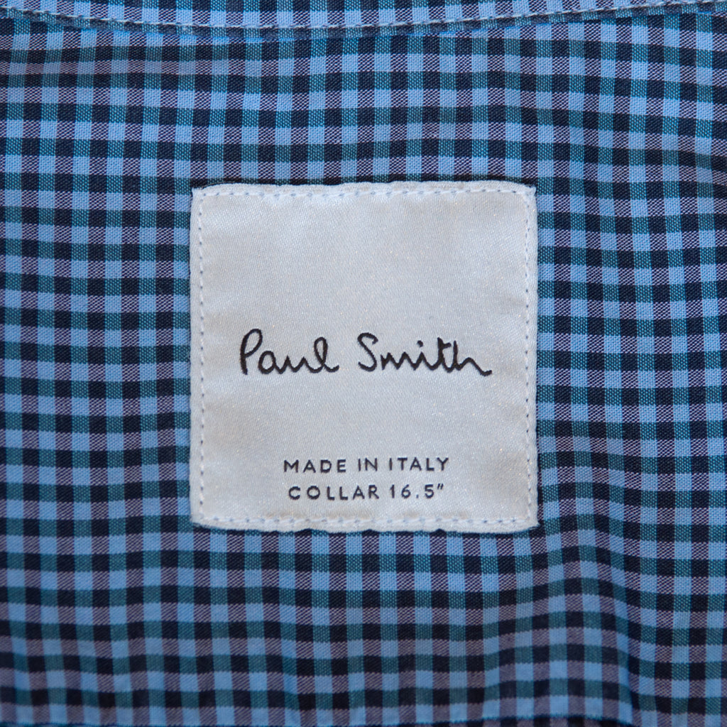 Paul Smith Blue Check Shirt