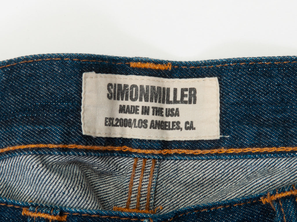 Simon Miller Regular Straight Japanese Selvedge Denim Jeans