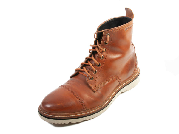 Hugo Boss Brown Leather Boots