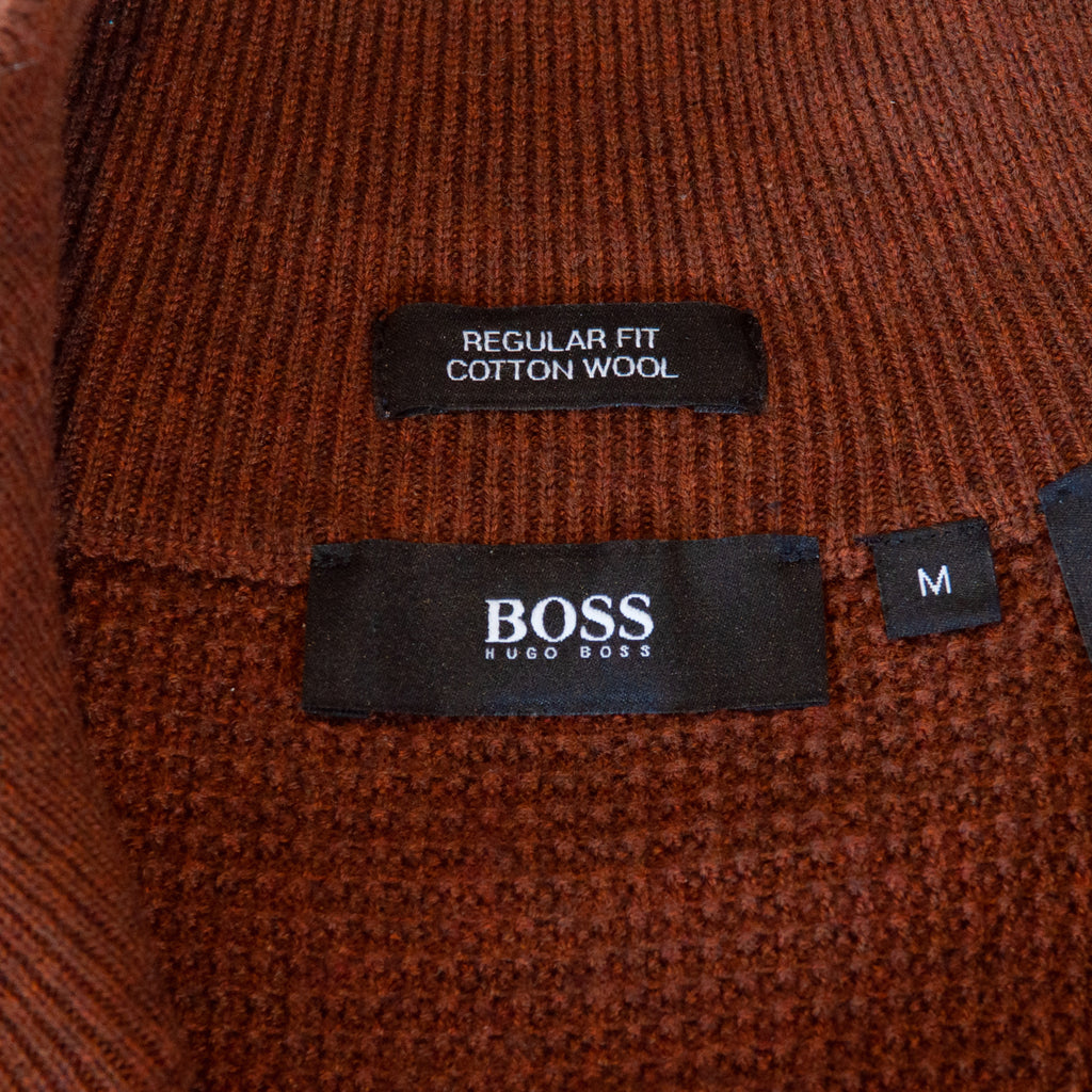 Hugo Boss Brown Regular Fit Bonny Sweater