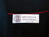 Brunello Cucinelli NWOT Black Knit Polo Shirt