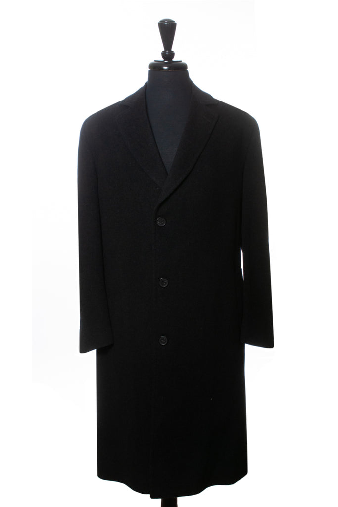 JP Tilford Charcoal Gray Wool Overcoat