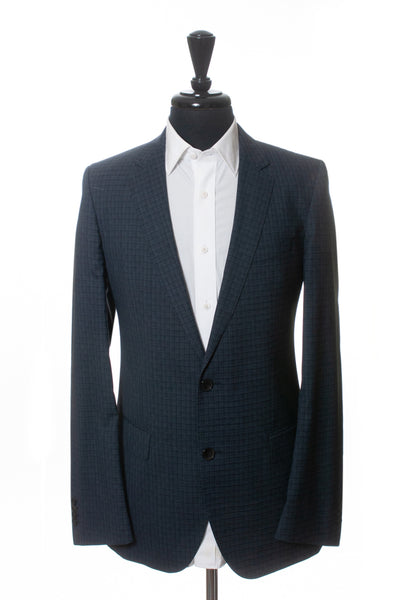 Hugo Boss Slate Gray Check Huge3 Genius2 Suit