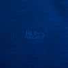 Hugo Boss Blue Knit Banet Collared Sweater