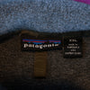 Patagonia Purple on Gray Synchilla Snap Fleece Jacket
