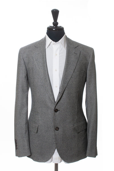 Brunello Cucinelli Blue Puppytooth Check Suit