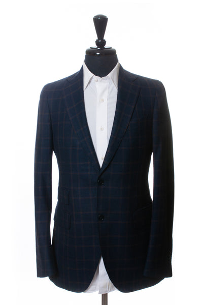 Tombolini Navy Blue Check T300 Blazer