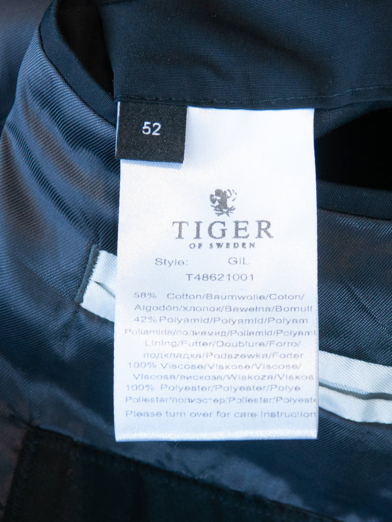 Tiger of Sweden Black Gil Trench Coat