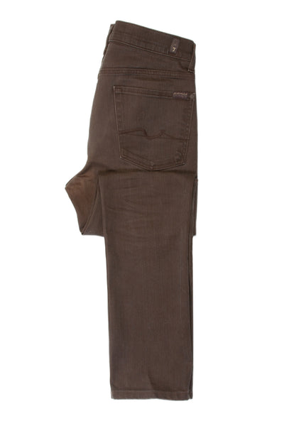 7 For All Mankind Brown Standard Fit Jeans