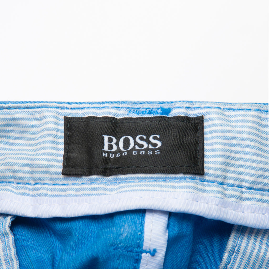 Hugo Boss Washed Blue Rice-1D Stretch Chinos