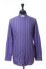 Robert Graham Yellow on Purple Stripe Shirt