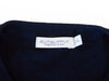 SuitSupply Navy Blue Merino Wool Crew Neck Sweater