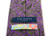 Ted Baker Purple Paisley Print Tie