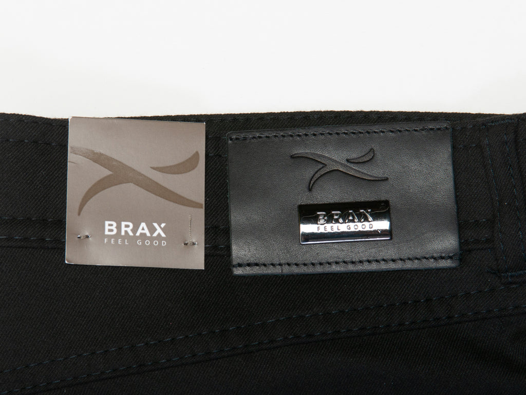 Brax NWT Black Micro_Lane Cesar Trousers