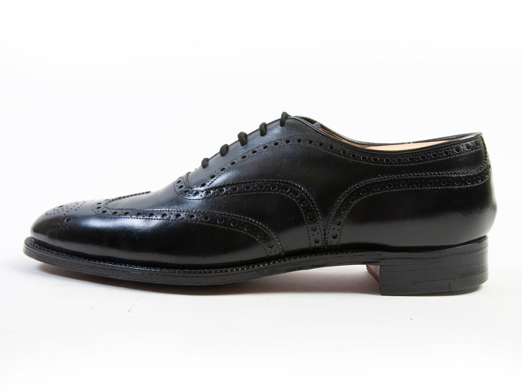 Church’s Custom Grade Black Wingtip Shoes