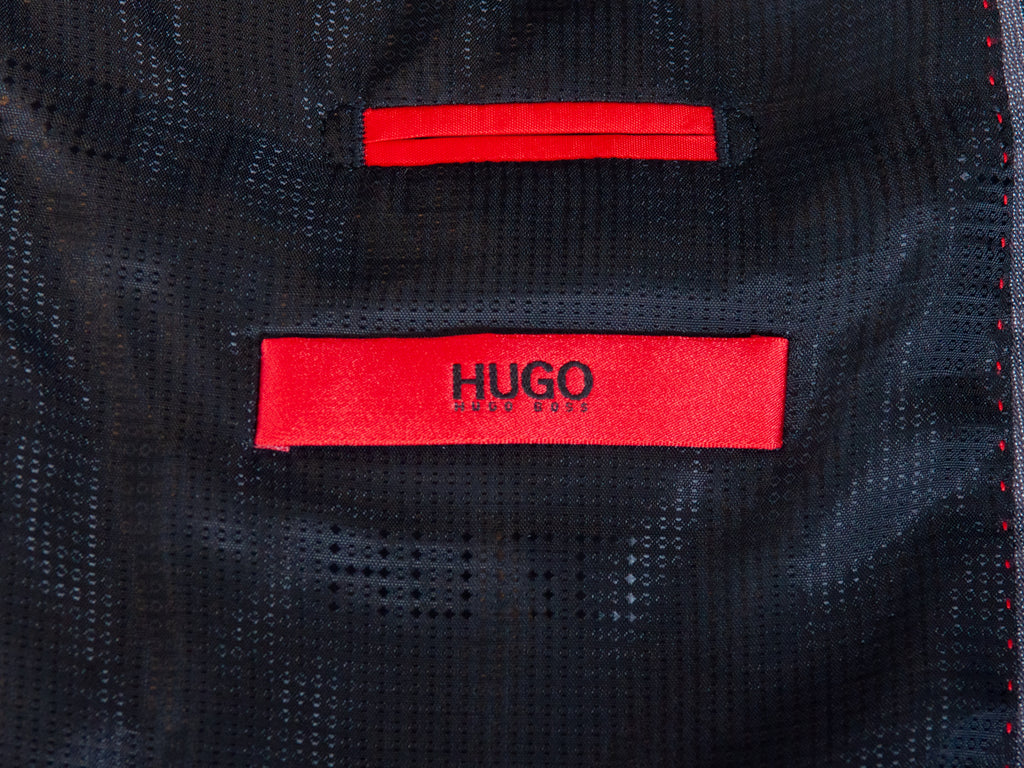 Hugo Boss Muted Lilac Check Aeris Blazer