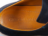 Giorgio Armani Navy Blue Suede Casual Shoes