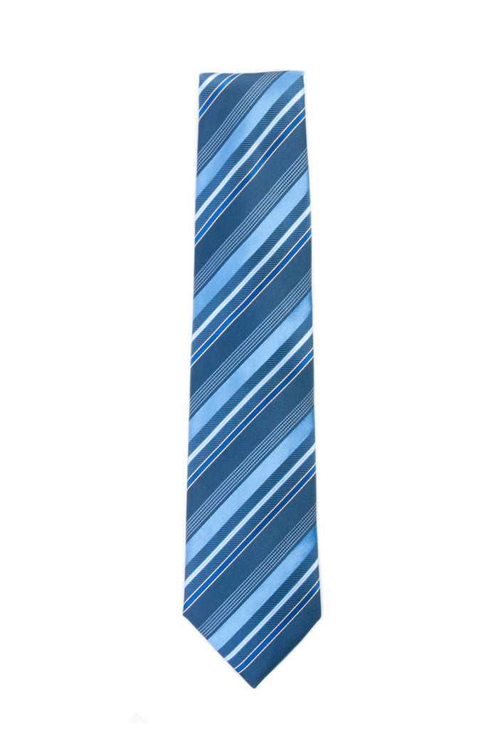 Hugo Boss Blue Striped Tie