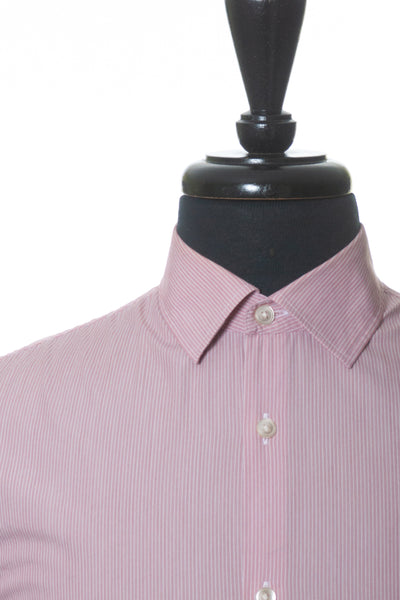 Hugo Boss Dusty Pink Slim Fit Lenz Shirt