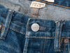 Simon Miller Distressed and Repaired Replica-1 Vintage Straight Jeans