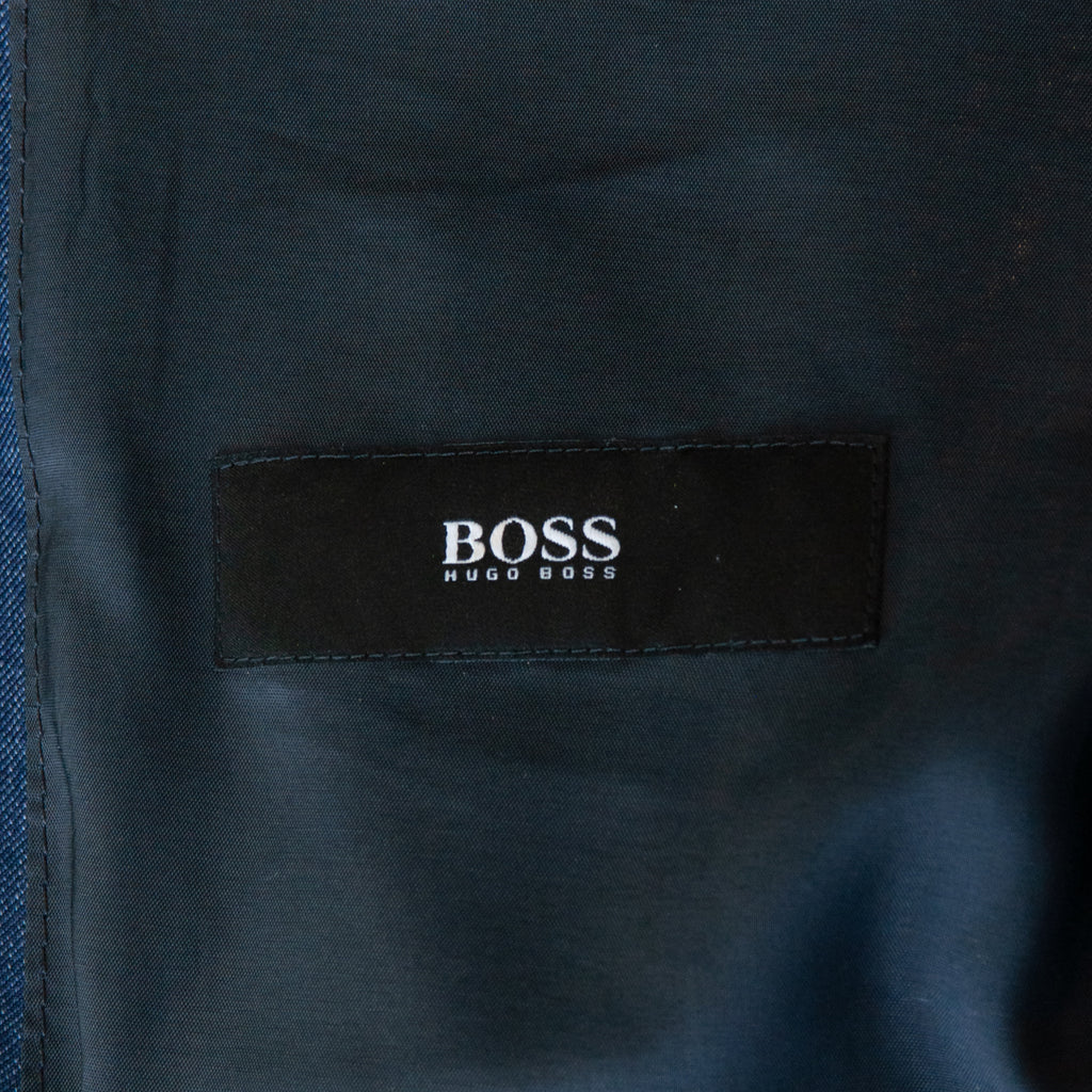 Hugo Boss Blue Wool Hutsons Blazer