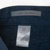 John Varvatos Navy Blue Wool Linen Cotton Pants