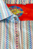 Robert Graham Multicolor Herringbone Patterned Shirt