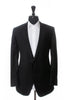 Samuelsohn Black Wool Richard3 Suit
