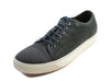 Lanvin Gray Embossed Leather Sneakers