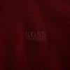 Hugo Boss Wine Red Bono-L Knit Collared Sweater
