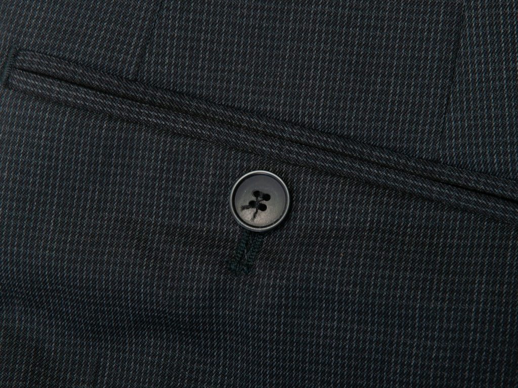 Hugo Boss NWT Gray Check Horon Trousers