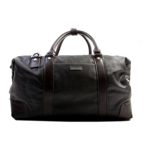 Brooks Brothers Brown Leather Duffle Bag