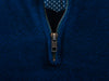 Robert Graham Navy Blue Quarter Zip Sweater