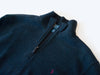 Polo Ralph Lauren Dark Gray Quarter Zip Sweater