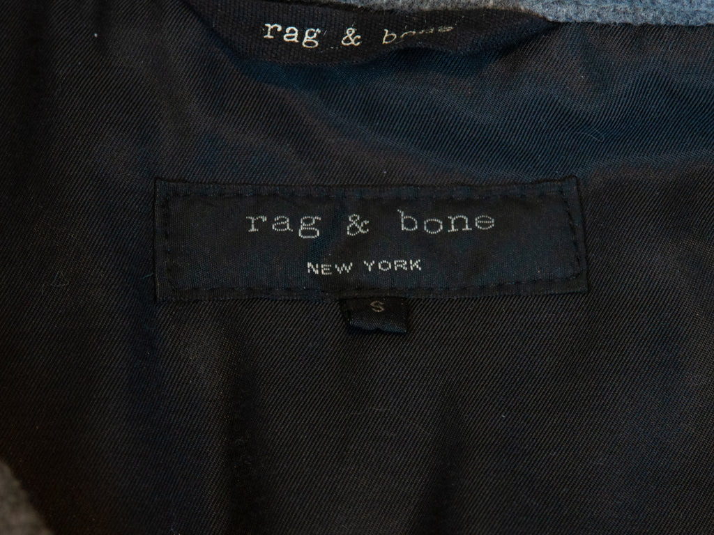 Rag & Bone Grey Wool Chore Coat