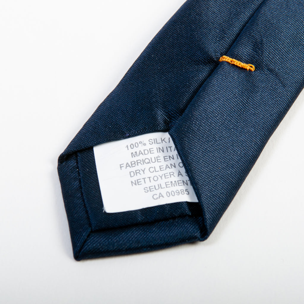 New & Lingwood Navy Blue Accented Tie