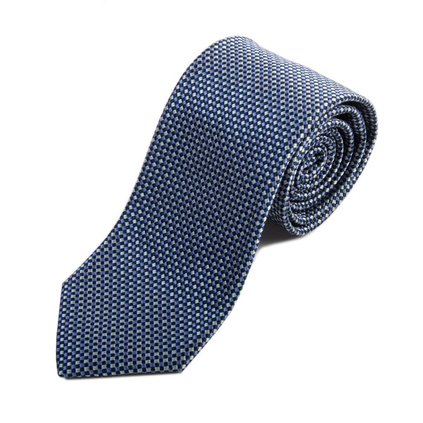 Hugo Boss Made in Italy Deep Lilac Basketweave Tie