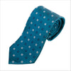 Brooks Brothers Moroccan Blue Floral Patterned Tie