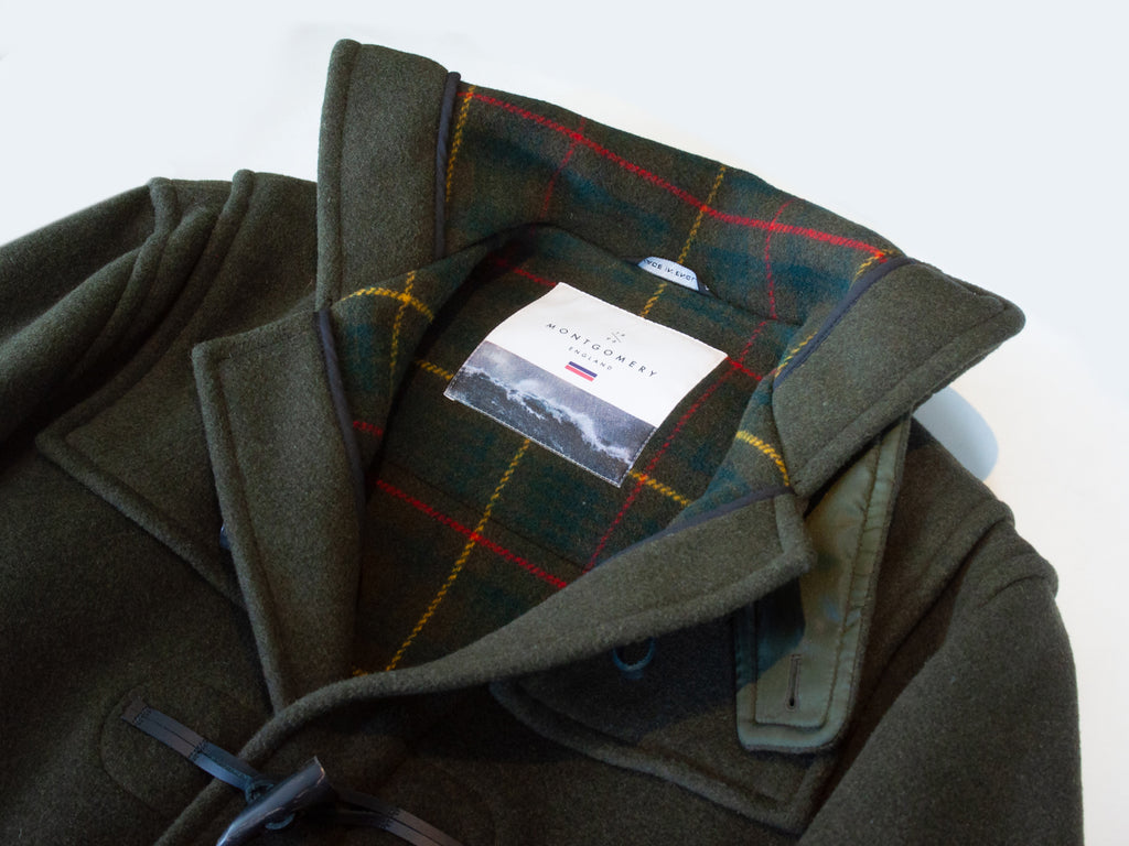 Montgomery Forest Green Duffle Coat